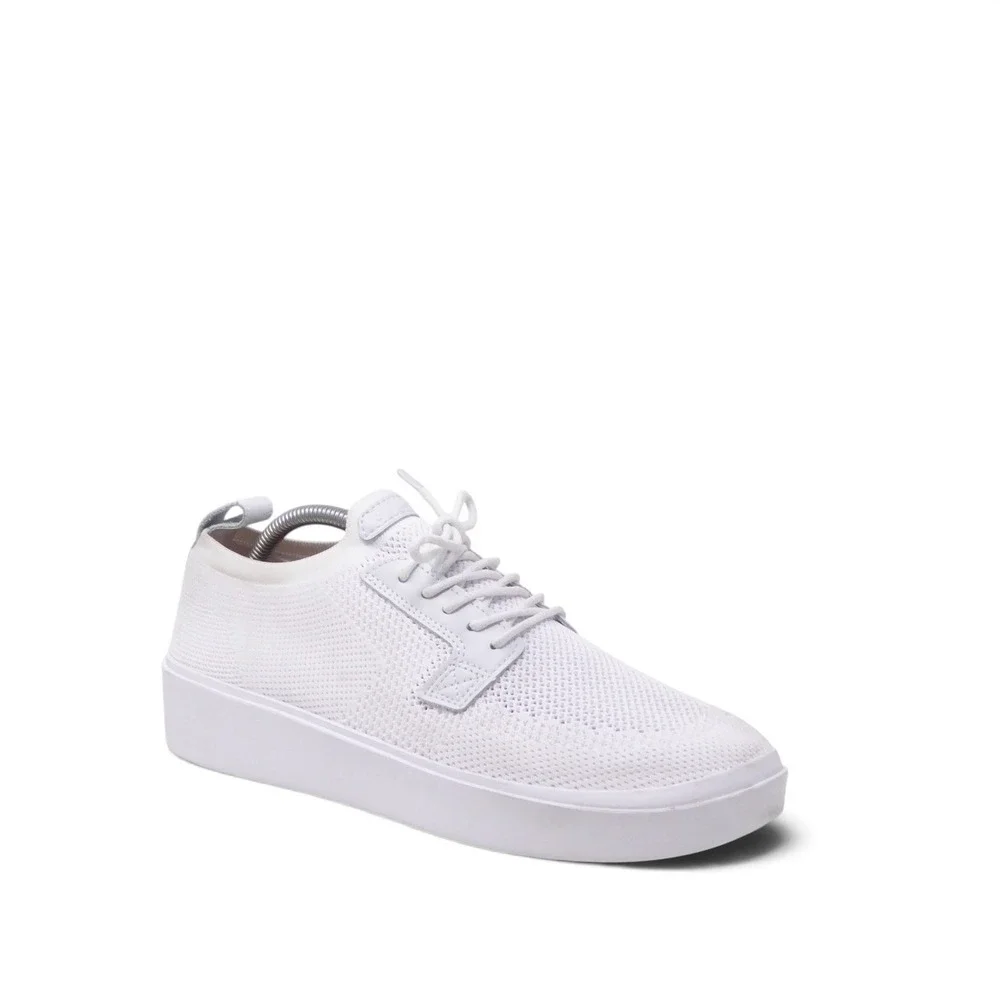 BYLT Mens Lido Knit Shoes White Breathable Casual Sneakers SIze 9